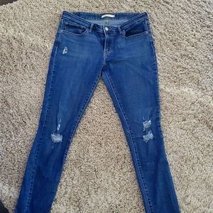 Levis 711 skinny jeans